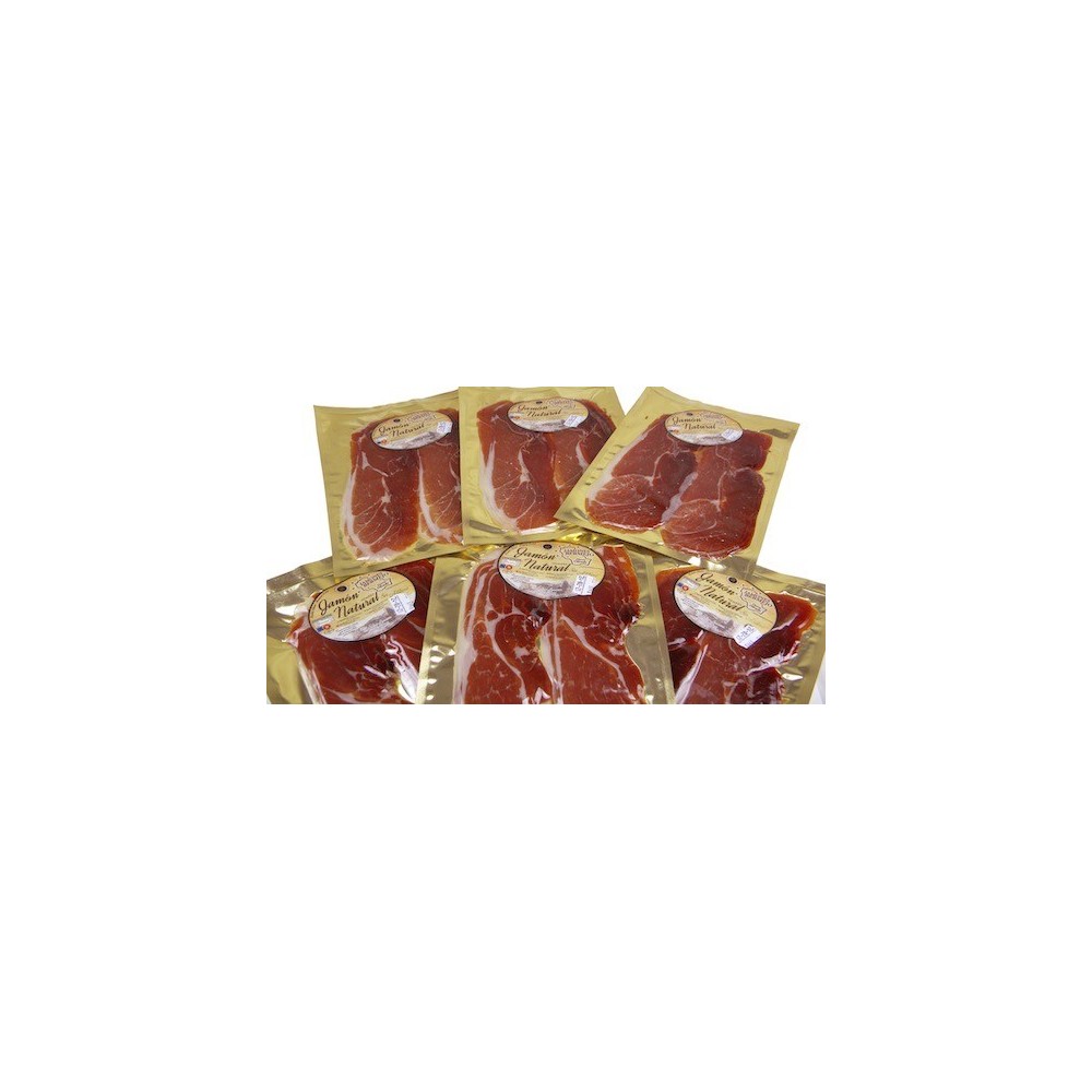 PACK JAMÓN NATURAL LONCHEADO 6 UDS